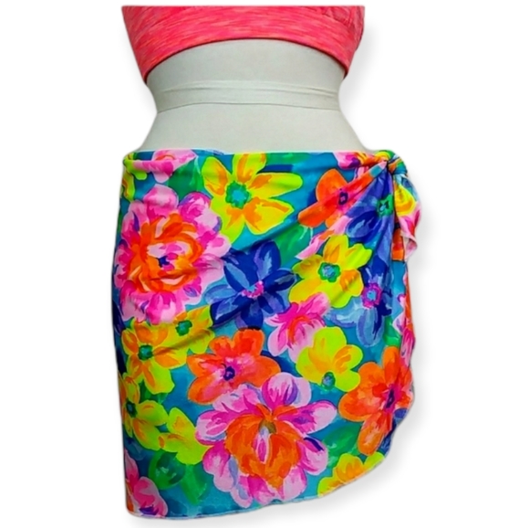 Bobbie Rose Floral Sarong - Picture 1 of 5